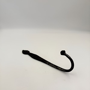 Handmade <b>Metal</b> Wall Hook Rustic Style Hand Forged <b>Coat</b> Towel <b>Hanger</b> Single Hook Mounting Drill Installation - Product Image 3