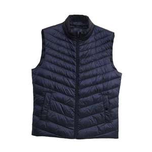Custom logo Sleeveless Jackets Winter Windproof <b>Mens</b> Vest Puffer Crop Puffer Vest <b>Men</b> Breathable Jacket - Product Image 2