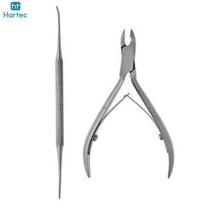 Kit d'outils de manucure et pédicure en acier inoxydable de qualité supérieure, kit de soin des ongles avancé pour ongles épais et incarnés, instruments de podologie - Product Image 2