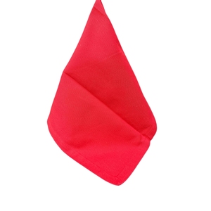 Elegant Red 100% Cotton Dinner Napkin Reusable <b>Cloth</b> Napkin for Restaurant Hotel and Event <b>Table</b> Setting - Product Image 4
