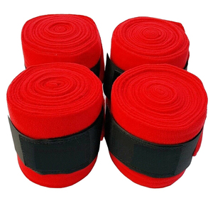 Ensemble de bandages et de protections pour sabots de cheval d'équitation et de polo en néoprène, couleur et taille personnalisables, logo sur mesure - Product Image 4