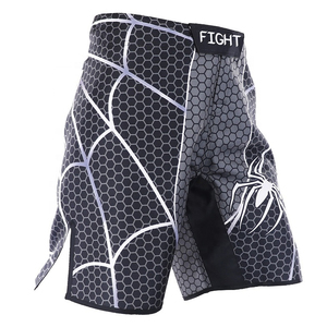 Custom Logo Muay Thai Shorts Low MOQ Gym Training Wear Wholesale BJJ Grappling Trunk and Rash Guard Supplier Bulk Buy MMA Shorts - Product Image 6