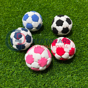 Custom Handmade 32 Panel Synthetic Suede <b>Hacky</b> <b>Sack</b> Footbag Football Style Kick Bag for Freestyle Juggling Training - Product Image 1
