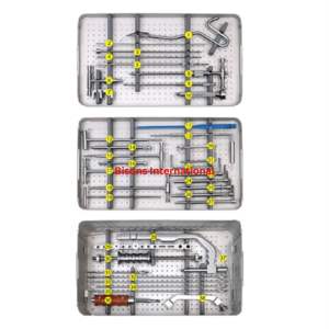 Kit d'instruments pour la reconstruction fémorale avec clou intramédullaire BISONS – Kit chirurgical orthopédique - Product Image 1