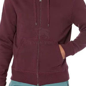 Venta directa de fábrica: Sudaderas con cremallera para hombre, ajuste cómodo, tela resistente, ropa casual y deportiva. - Product Image 5