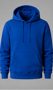 High Quality Men's Premium Pullover <b>Hoodie</b> – <b>Plain</b> Fleece Hooded Sweatshirt with Kangaroo Pocket - Product Image 3