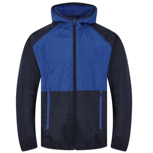 Nouvelles vestes coupe-vent multi-panneaux pour hommes avec capuche, imperméables, pour la randonnée en extérieur, avec fermeture éclair, veste de pluie, vêtements d'extérieur pour hommes - Product Image 6