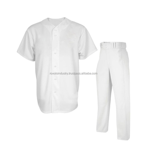 Nueva Llegada, Ropa Deportiva Personalizable, Transpirable, de Secado Rápido, Ligera, Conjunto de Uniforme de Béisbol para Equipos, Gran Venta, 100% Poliéster - Product Image 5