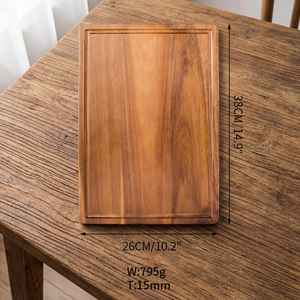 Tabla de Cortar de Madera de Diseño Simple para Pan, Verduras y Carne, Tabla de Cortar de Madera al por Mayor - Product Image 4