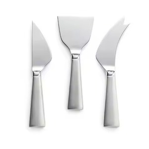 Premium <b>Cheese</b> <b>Knife</b> <b>Set</b> Stainless Steel Blades Copper Handles Durable Hospitality Tools for Catering - Product Image 2