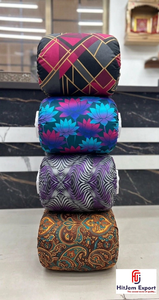 Tela de poliéster impresa digital personalizada, suave y ligera para prendas de vestir, vestidos, textiles para el hogar, proveedor mayorista - Product Image 3