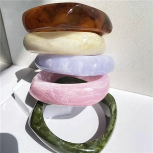 Brazaletes de Resina para Mujer de Creative Art Zone - Último Diseño, Artesanía Moderna en Colores Personalizados para Fiestas y Uso Diario - Product Image 2