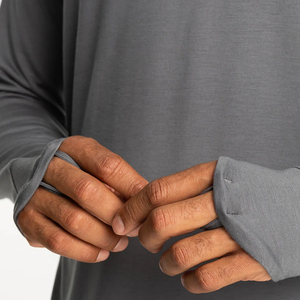 Sudadera con Capucha de Manga Larga para Hombre, Protección Solar UPF 50, Color Sólido, Anti-UV, para Pesca - Product Image 4
