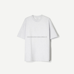 Promotion d'été T-shirts longs en coton unisexes T-shirts graphiques imprimés sur mesure respirants anti-rétrécissement surdimensionnés - Product Image 6