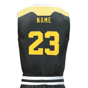 Nouvel Arrivage Ensemble d'uniformes de basketball personnalisables grande taille pour l'été, haute qualité, respirant, séchage rapide, en maille/polyester, avec logo personnalisé - Product Image 6