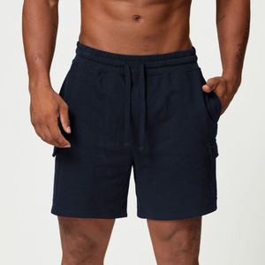 Pantalones Cortos Deportivos de Felpa Francesa Premium para Hombre, Pantalones Cortos Casuales de Algodón Suave, Proveedor de Ropa Deportiva OEM - Product Image 2
