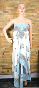 Pareo de algodón indio hecho a mano con estampado a mano, suave y ligero, ideal para la playa en verano. - Product Image 2