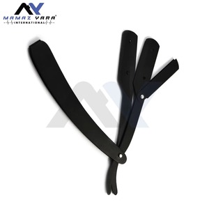 Professional Straight Barber Shaving Folding Cut Throat Razor for <b>Men</b> Salon Grade Shavette Custom Logo Branding Single Blade - Product Image 5