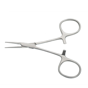 Pinzas Hemostáticas para Mosquitos de Calidad Premium, 9 cm, Rectas, Pinzas Quirúrgicas de Acero Inoxidable, Pinzas Vasculares con Certificación CE - Product Image 4