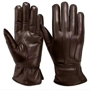 ASTURBAN WEAR Fashionable Winter Dressing <b>Gloves</b> <b>Touchscreen</b> Cabretta Sheepskin Leather Eco-Friendly Thermal Wrist-length - Product Image 6