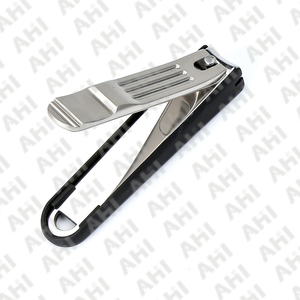 Coupe-ongles professionnel de haute qualité en acier inoxydable, coupe-cuticules durable à large ouverture de mâchoire et lame incurvée - Product Image 5