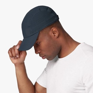 Casquettes de sport respirantes, solides, imperméables, à séchage rapide, en nylon, avec logo personnalisé, pour course en plein air, golf, tennis, voyages, plage - Product Image 2