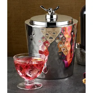 Luxury Stainless Steel Beverage <b>Cooler</b> Handmade for Hotels Resorts Restaurants Cocktail Lounges and Luxury VenuesZahid Exports - Product Image 4