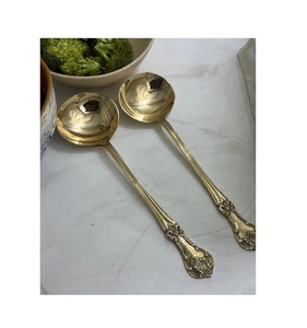 Juego de cucharas de acero inoxidable de calidad natural hechas a mano para el hogar, hotel y restaurante, producto de venta al por mayor - Product Image 4