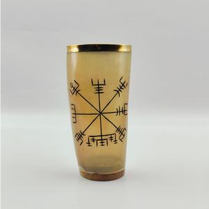 Mug en corne de buffle naturelle de qualité supérieure, fait main, avec gravure personnalisée, fabriqué pour la boisson et la décoration - Product Image 5