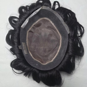 Austrian Taz Hair Bangladesh Premium Quality Mono Human Hair Toupee <b>Wig</b> with Natural Body and <b>Deep</b> <b>Waves</b> Styles - Product Image 1