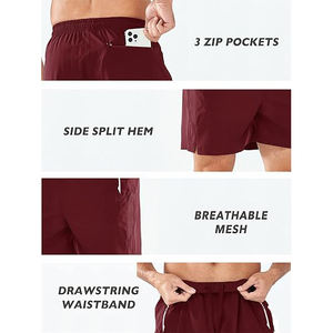 Pantalones Cortos Deportivos Aprobados por CrossFit para Hombre, Secado Rápido, Ligeros, Transpirables y Elásticos para Gimnasio - Product Image 5