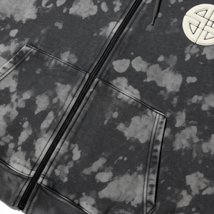 Venta al por mayor OEM logotipo personalizado impreso hombres lavado ácido sudaderas con capucha/alta calidad 100% algodón transpirable lavado ácido sudaderas con capucha - Product Image 6