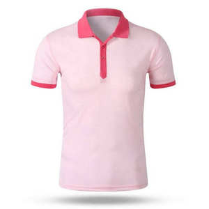 เสื้อโปโลแขนสั้นผู้ชาย สีน้ำเงิน ผ้าถัก สีพื้น ลำลอง ปกติดกระดุม ทรงปกติ - Product Image 6