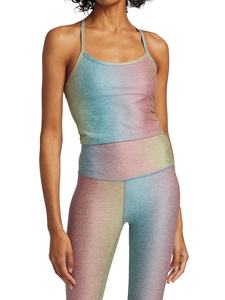Conjunto de yoga brillante para mujer, juego de sublimación de diseño personalizado a todo Color - Product Image 5