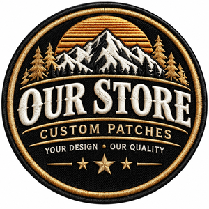 Patch brodé personnalisable en feutre non tissé écologique thermocollant, motif Moto Harley Route 66 américaine, pour chapeau, sac à dos, poitrine - Product Image 1