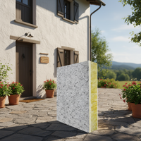 Panneaux muraux en pierre artificielle pour la décoration murale de jardin et la conception d'aménagement paysager