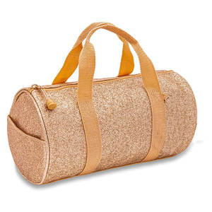 Sac de sport à paillettes avec logo Cheer sur le devant, fermeture éclair, équipement pour équipe de danse pour enfants, design personnalisé, patch étoile, matière polyester, vente en gros - Product Image 3