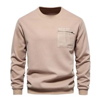 Sweat-shirts de haute qualité en gros, 350 GSM, logo personnalisé imprimé, broderie, poche avant, design surdimensionné, automne, écologiques
