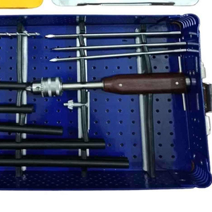 O.R. Micro Plate Instruments <b>Set</b> Stainless Steel Manual High Quality Medical Tools for Bone Surgery CE Certified Hospital Use - Product Image 5