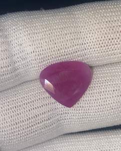 Rubí natural de corte corazón rojo claro de 11.50 quilates, joyería de gemas de SHRI KRISHNA ASHIRWAD GEMS - Product Image 4