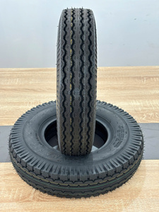 Neumáticos Sólidos de Caucho Natural Negros de Alta Calidad KUMA K802 4.00-8, los Más Vendidos del 2026, Fabricados en Vietnam para Tuk Tuk, con 12 Meses de Garantía - Product Image 3