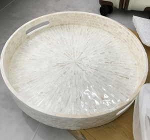 Plateaux en nacre de haute qualité, best-sellers, faits à la main au Vietnam par Thanh Cong Craft, taille et logo personnalisables - Product Image 2