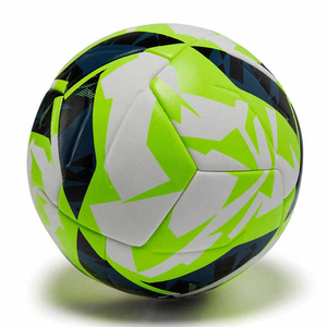 Balón de Fútbol Ecológico Ligero de Último Diseño al por Mayor para Entrenamiento, Fabricado Directamente en Fábrica, Tamaño 5, Suave, Promocional, para Exteriores - Product Image 1
