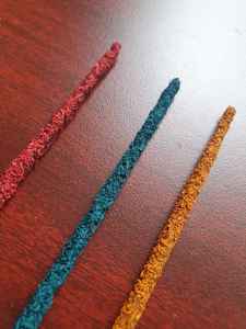 Luxury Organic Eco-Friendly Indian Floral Incense <b>Sticks</b> with Multi-Fragrance Dry Flower Extracts Aromatherapy <b>Diffuser</b> 9 inch - Product Image 2