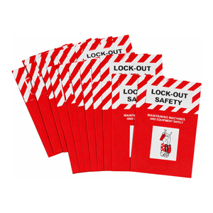 Brady Livret de verrouillage pour la formation en sécurité LOTO portable et la gestion de l'énergie - Product Image 1