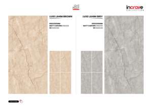 Azulejo de Porcelana Mate de Lujo, 600x1200, Superficie Tallada Premium, Gran Tamaño, para Paredes y Pisos Interiores y Exteriores - Product Image 2