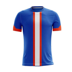 Camisetas de Fútbol Personalizadas para Hombre, 100% Poliéster, Sublimadas, con Nombres y Números del Equipo, Transpirables, de Secado Rápido y Ecológicas - Product Image 1