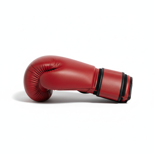 Gants de boxe en cuir de qualité professionnelle avec fermeture auto-agrippante - Équipement de sparring et d'entraînement respirant et personnalisable pour adultes unisexes - Product Image 2