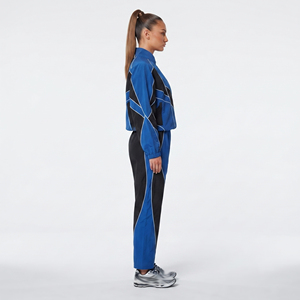 Ensemble de survêtement pour femme, coupe-vent, deux pièces, 100 % nylon, léger, séchage rapide, vêtements de sport, jogging, tenue de rue - Product Image 3