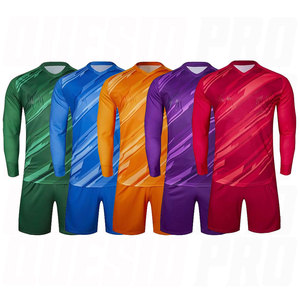 Maillot de gardien de but personnalisé pour adultes et jeunes, maillot de football personnalisé pour gardien de but, protection épaisse rembourrée en éponge, nom, numéro et logo personnalisés - Product Image 2